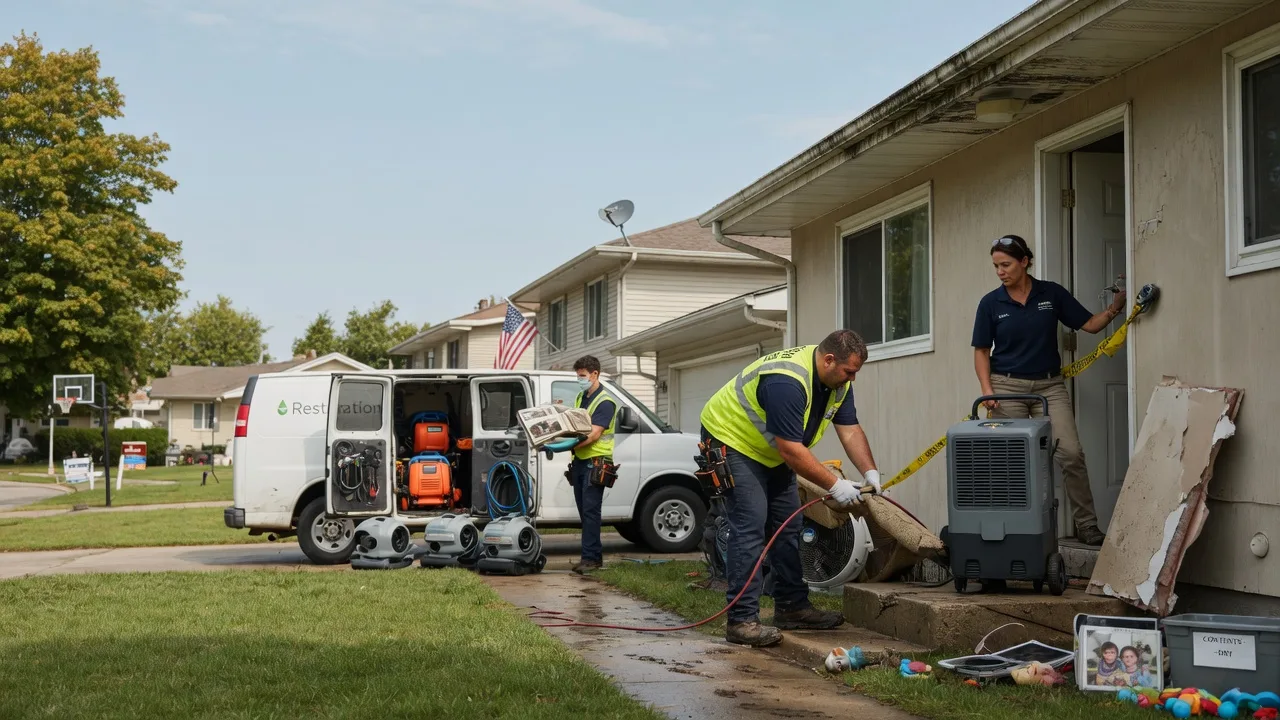 Water Damage Restoration in Clarkston, MI near me
